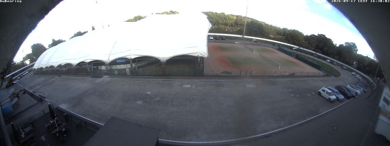 Archiv Foto Webcam Aussenring der Eissporthalle Frankfurt