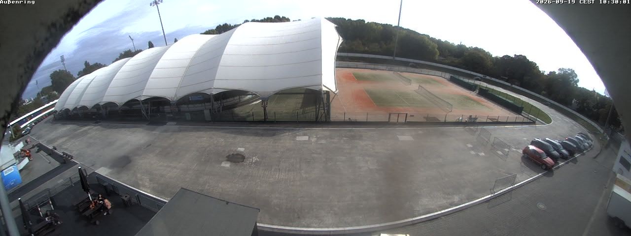 Archiv Foto Webcam Aussenring der Eissporthalle Frankfurt