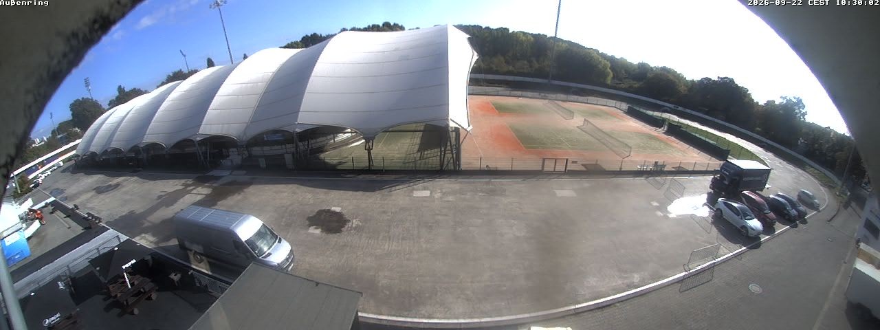 Archiv Foto Webcam Aussenring der Eissporthalle Frankfurt