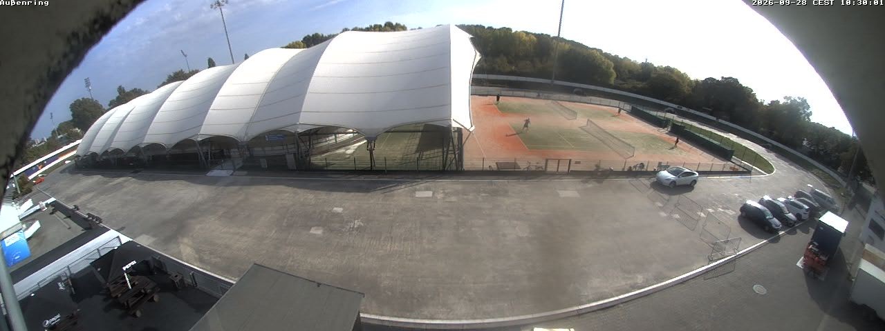Archiv Foto Webcam Aussenring der Eissporthalle Frankfurt