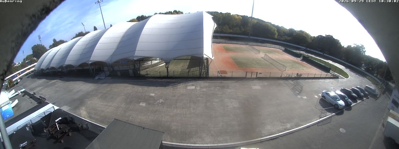 Archived image Webcam Exterior View of the Indoor Ice Rink Frankfurt