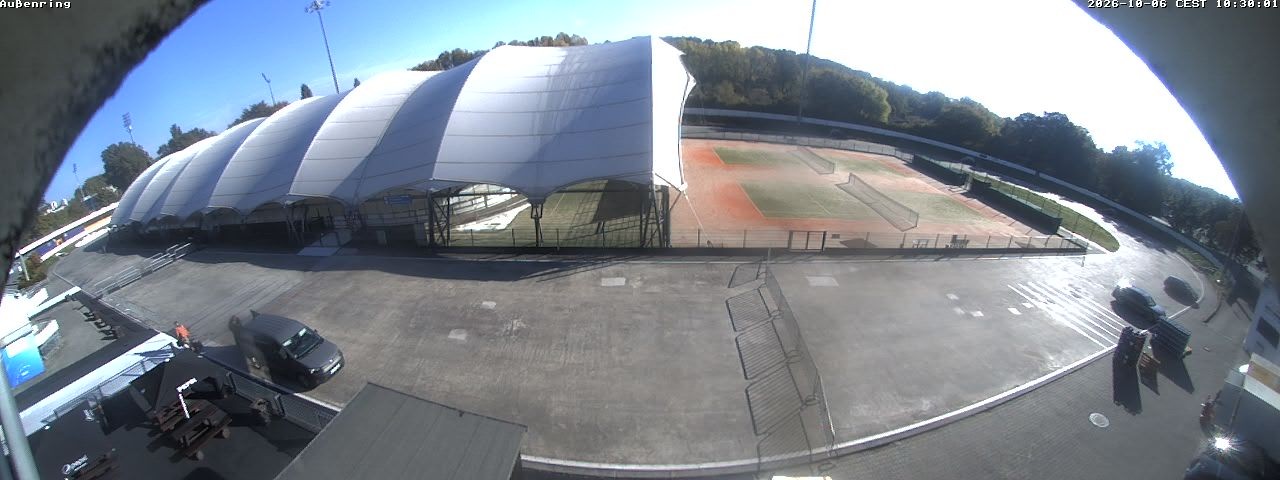 Archiv Foto Webcam Aussenring der Eissporthalle Frankfurt