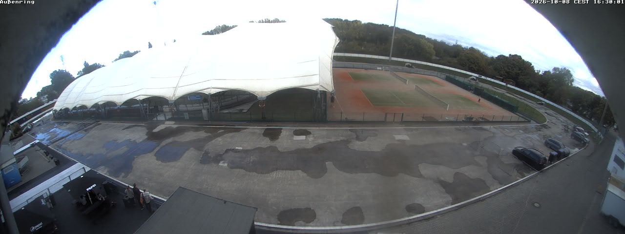 Archiv Foto Webcam Aussenring der Eissporthalle Frankfurt