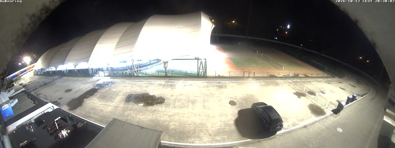 Archiv Foto Webcam Aussenring der Eissporthalle Frankfurt