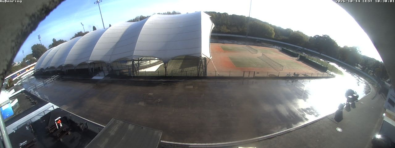 Archiv Foto Webcam Aussenring der Eissporthalle Frankfurt