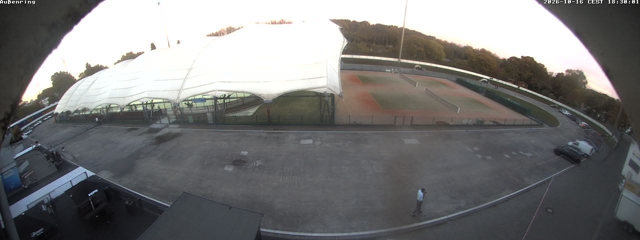 Archiv Foto Webcam Aussenring der Eissporthalle Frankfurt
