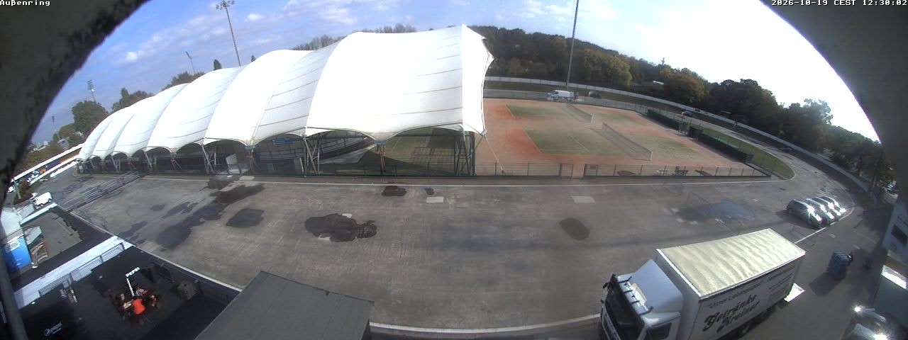 Archiv Foto Webcam Aussenring der Eissporthalle Frankfurt