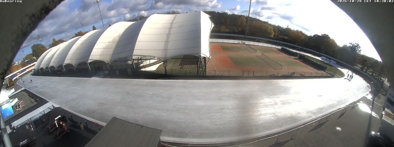 Archived image Webcam Exterior View of the Indoor Ice Rink Frankfurt