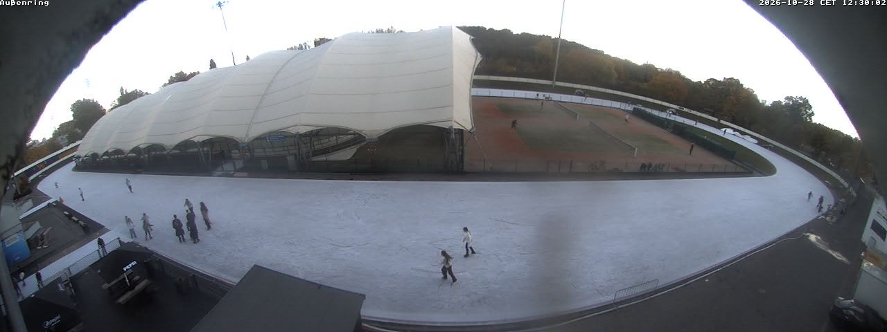 Archived image Webcam Exterior View of the Indoor Ice Rink Frankfurt
