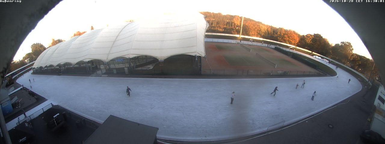 Archived image Webcam Exterior View of the Indoor Ice Rink Frankfurt
