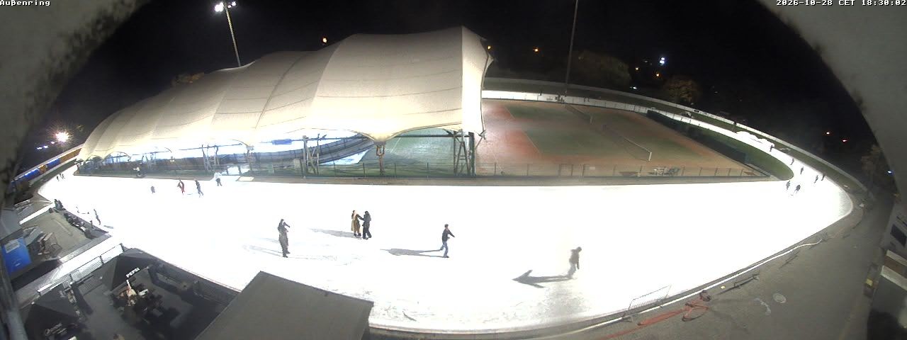 Archived image Webcam Exterior View of the Indoor Ice Rink Frankfurt