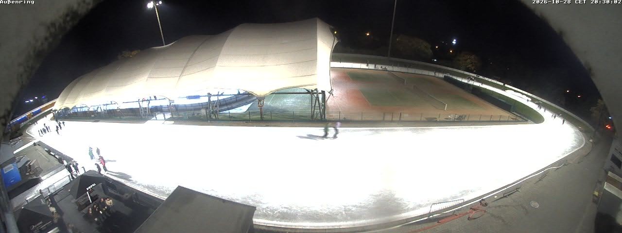 Archived image Webcam Exterior View of the Indoor Ice Rink Frankfurt