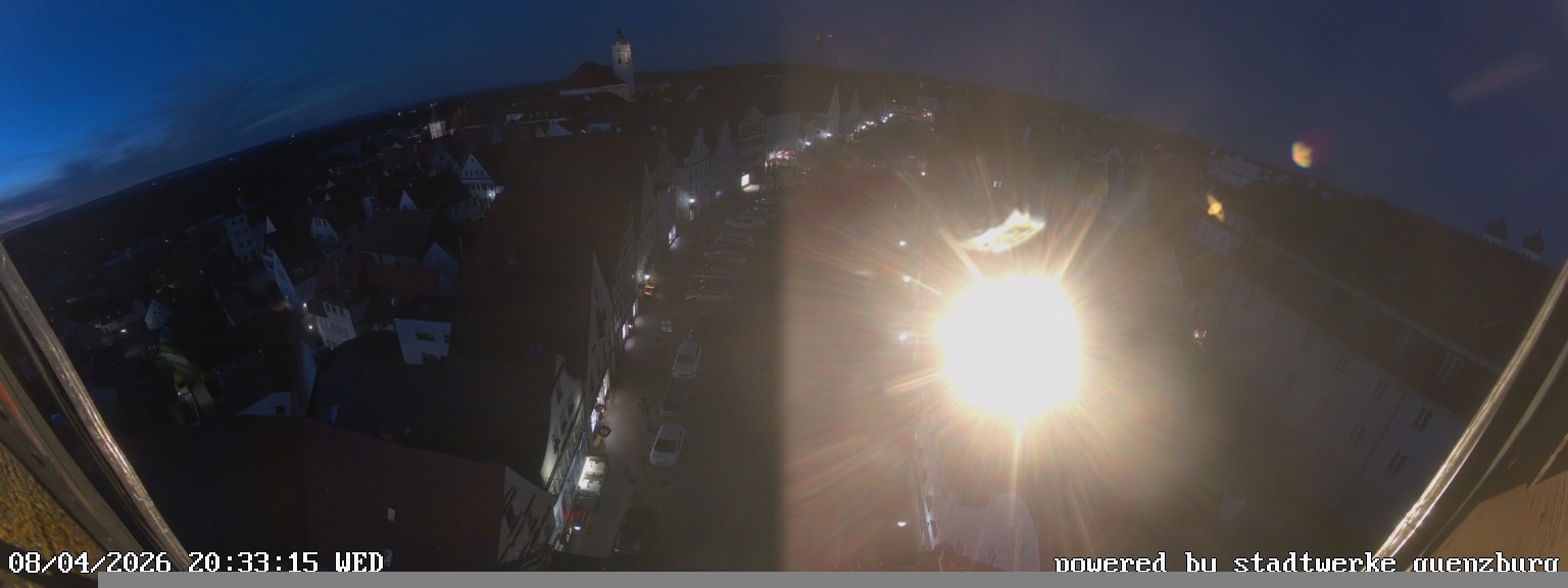 Archived image Webcam Günzburg Town Square