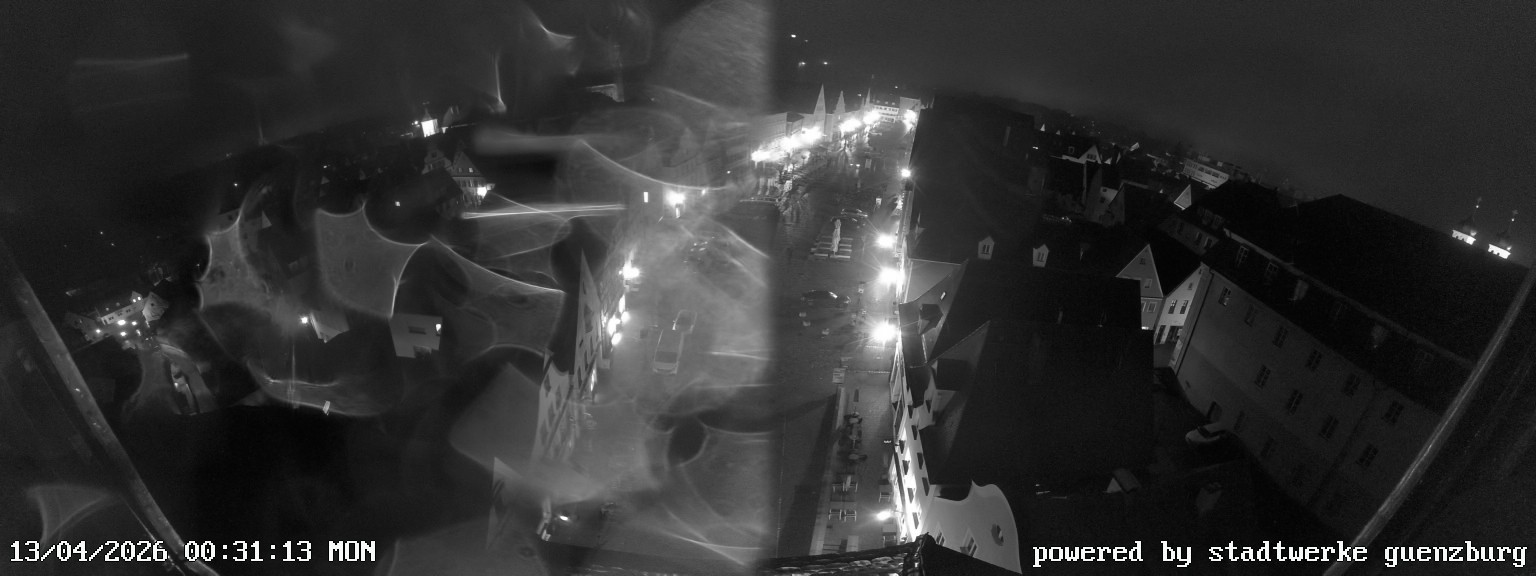 Archiv Foto Webcam Günzburg Marktplatz