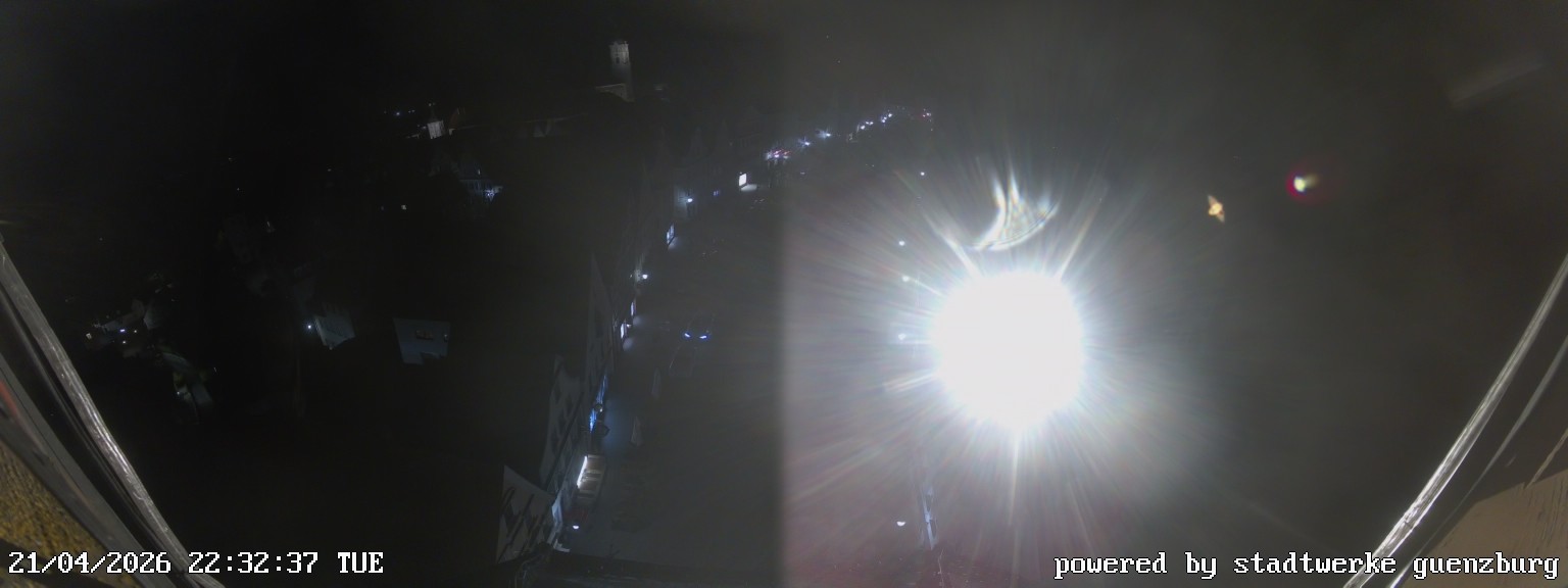 Archiv Foto Webcam Günzburg Marktplatz