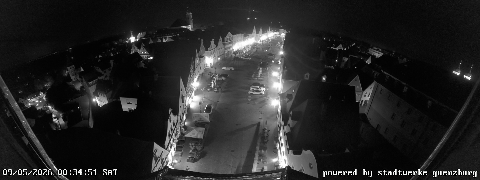 Archiv Foto Webcam Günzburg Marktplatz