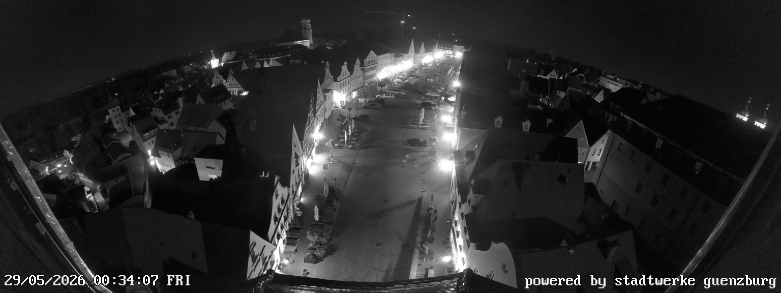 Archiv Foto Webcam Günzburg Marktplatz