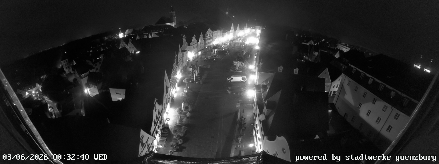 Archiv Foto Webcam Günzburg Marktplatz