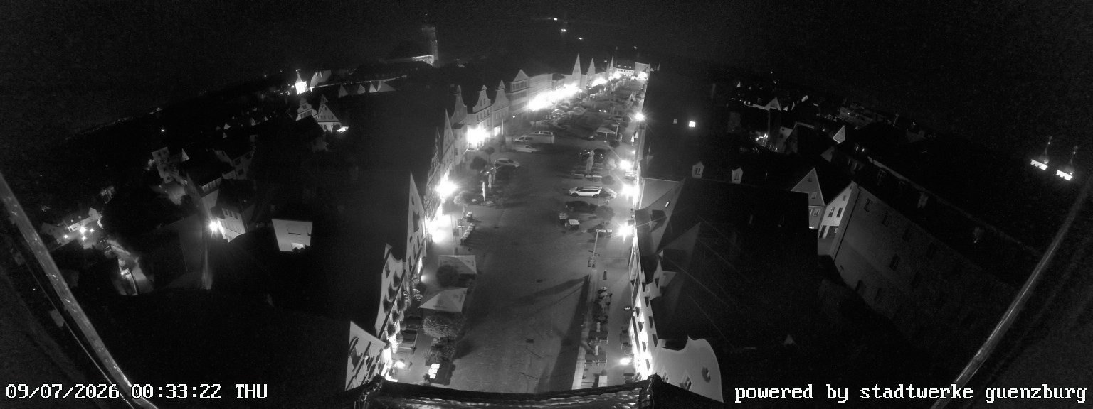 Archiv Foto Webcam Günzburg Marktplatz
