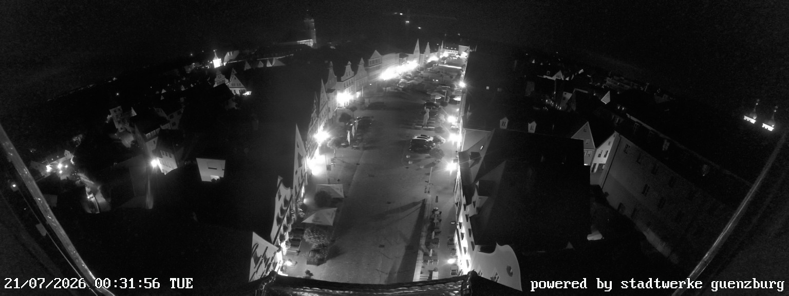 Archiv Foto Webcam Günzburg Marktplatz