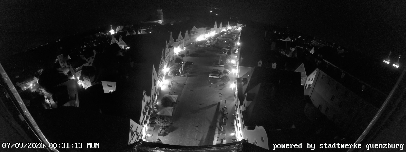 Archiv Foto Webcam Günzburg Marktplatz