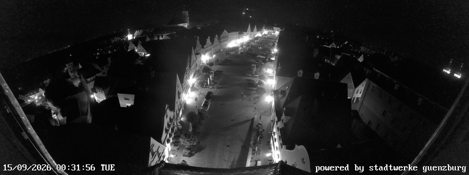 Archiv Foto Webcam Günzburg Marktplatz