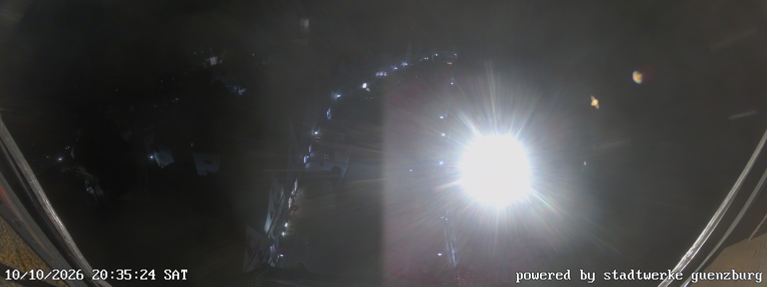 Archived image Webcam Günzburg Town Square