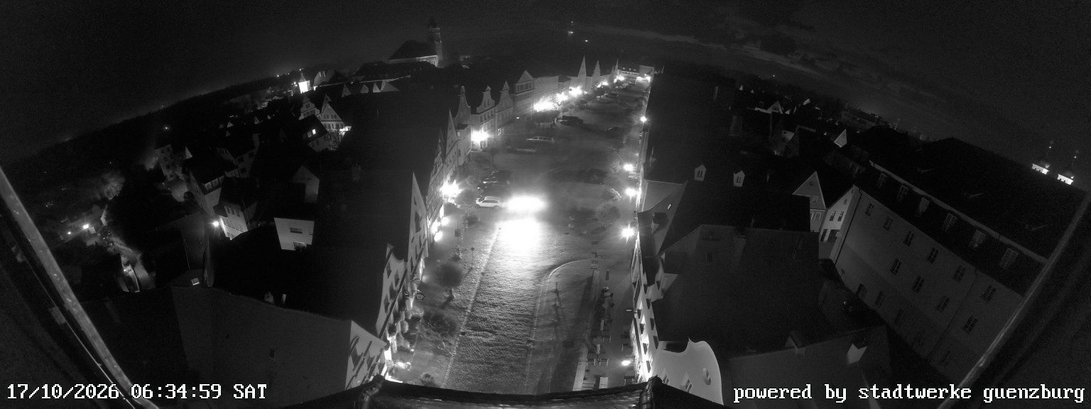 Archiv Foto Webcam Günzburg Marktplatz