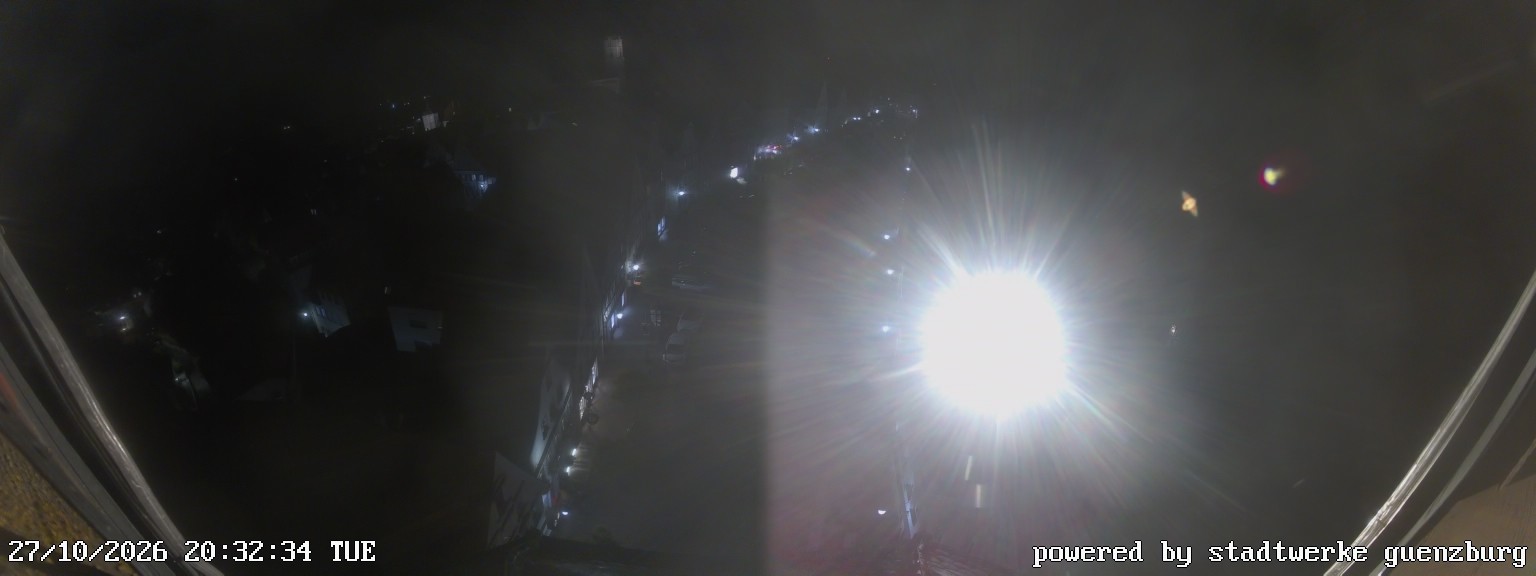 Archiv Foto Webcam Günzburg Marktplatz