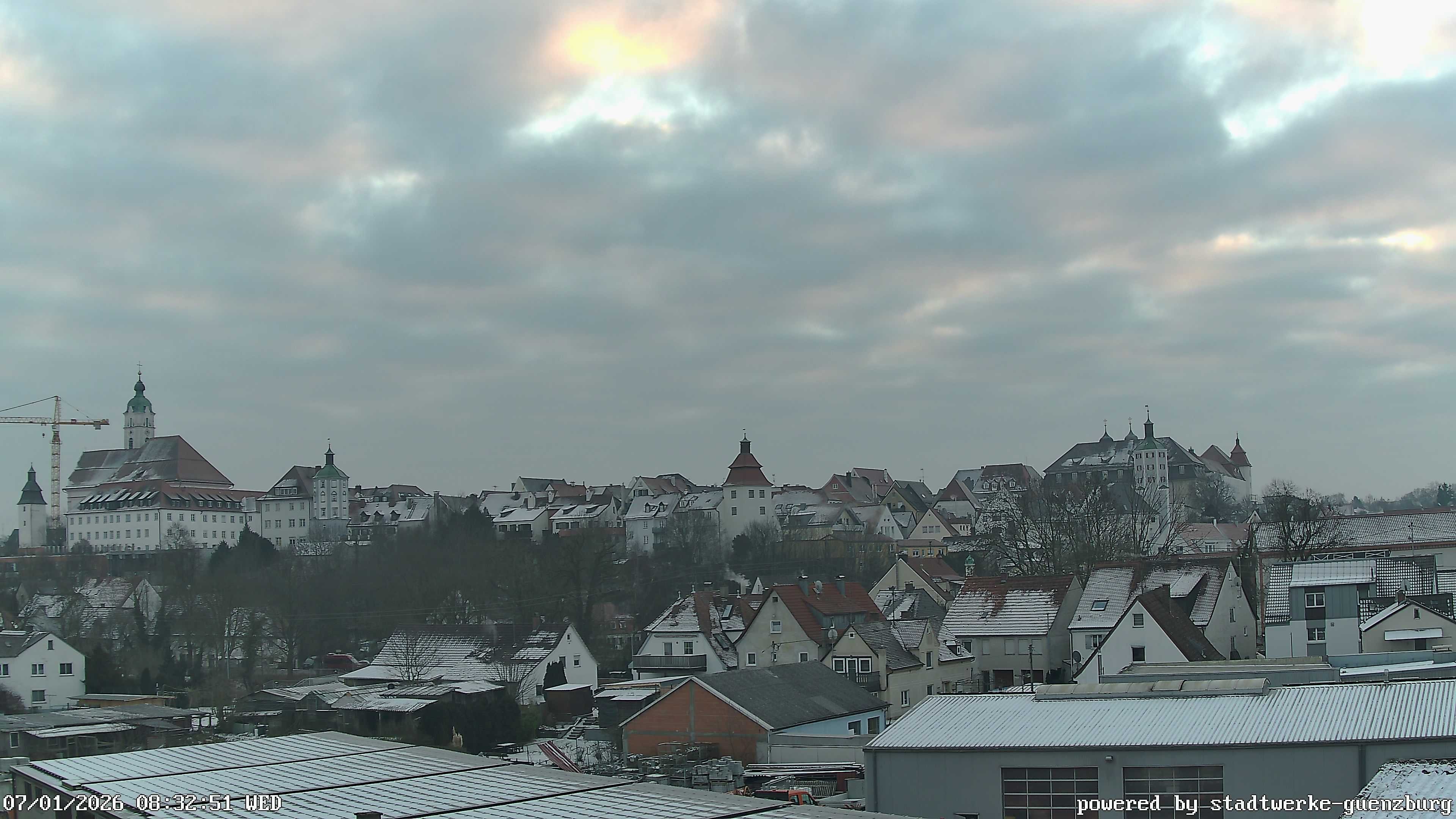 Archiv Foto Webcam Günzburg Altstadt