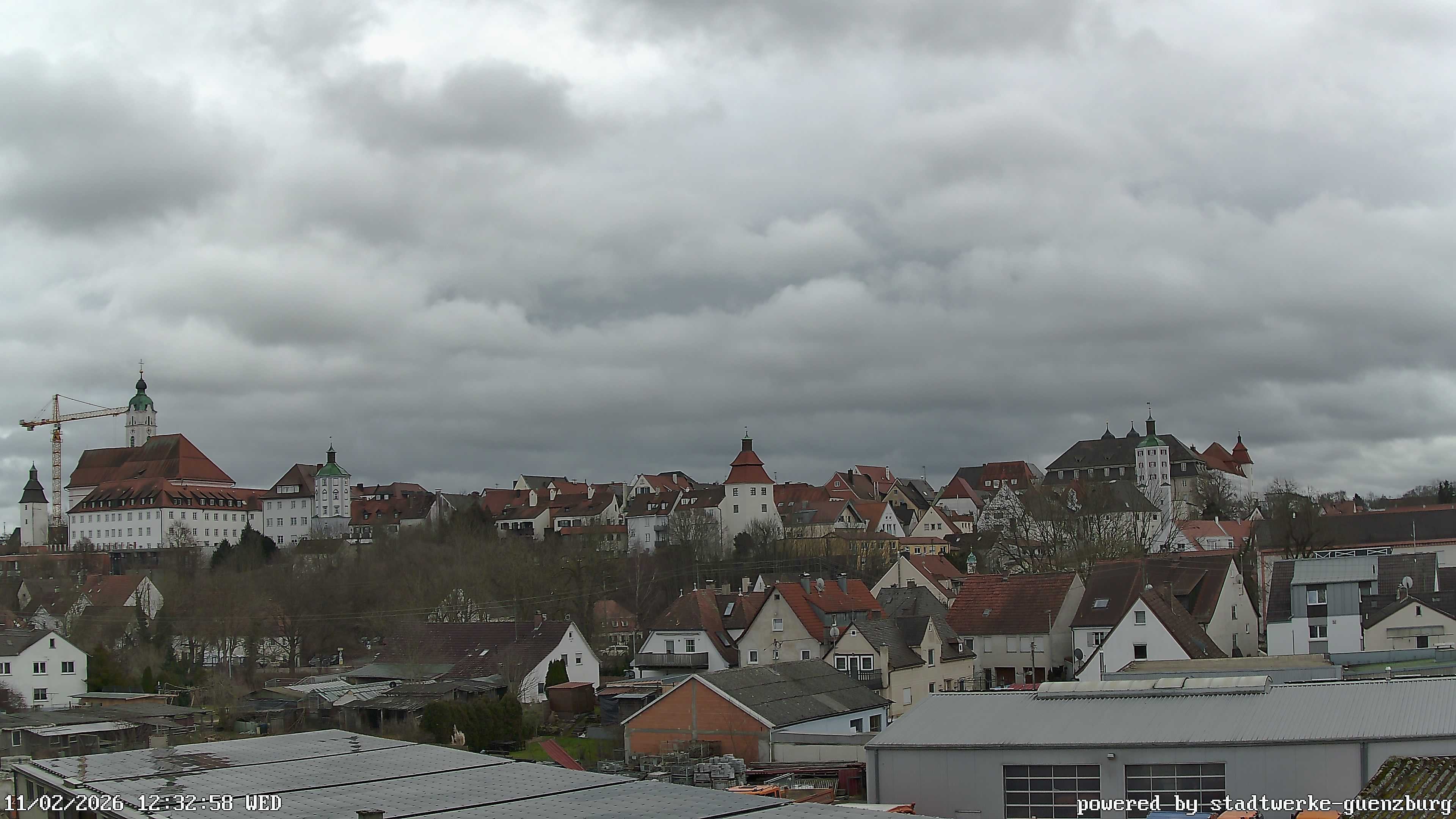 Archiv Foto Webcam Günzburg Altstadt