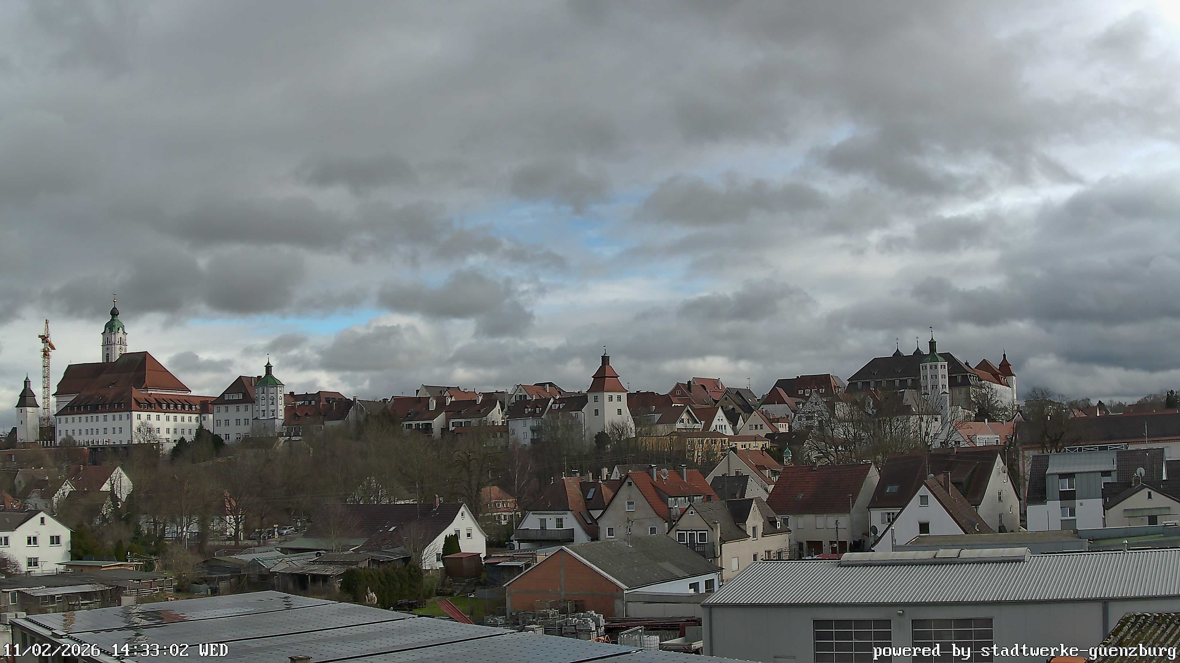 Archiv Foto Webcam Günzburg Altstadt