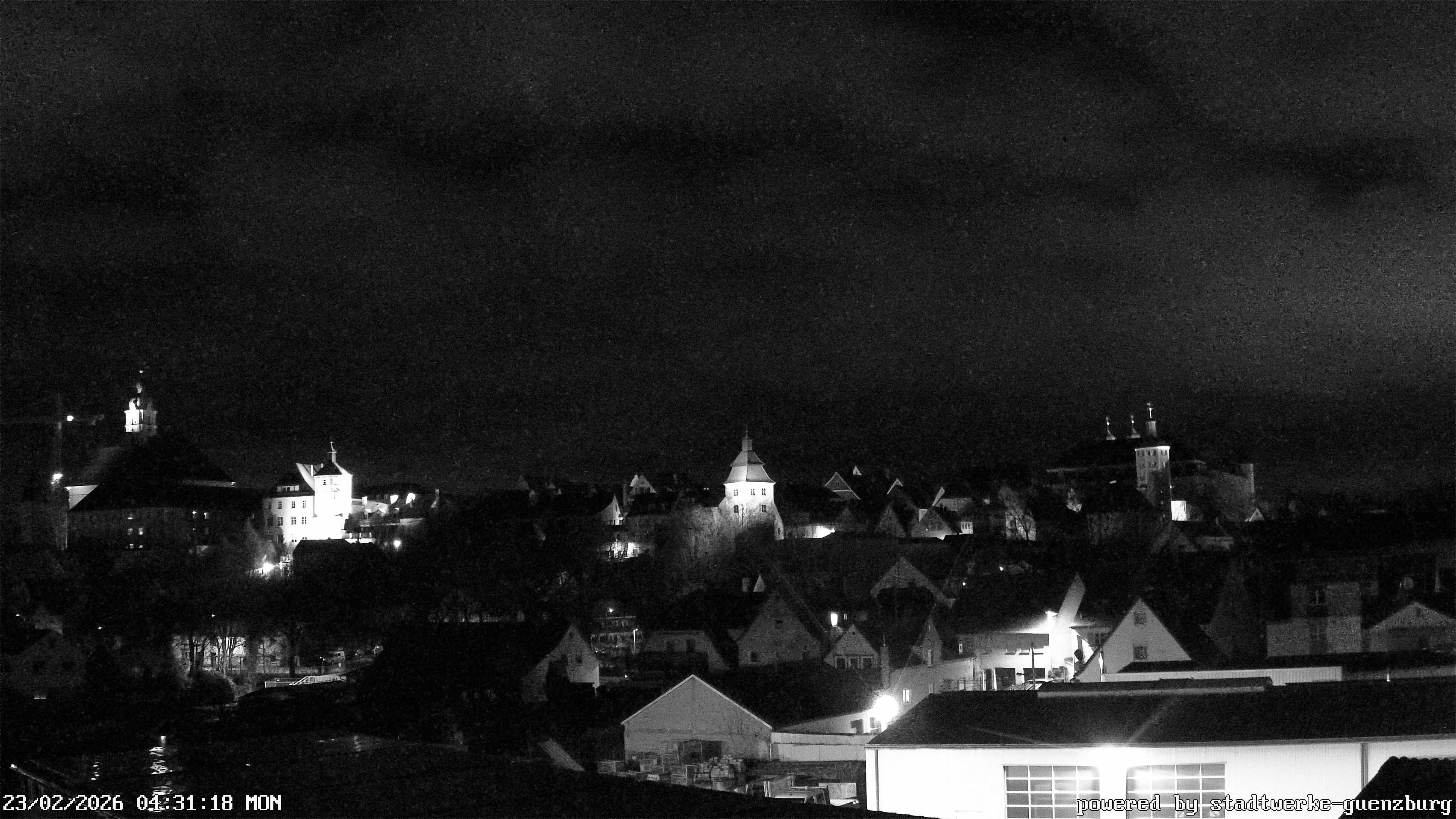 Archiv Foto Webcam Günzburg Altstadt
