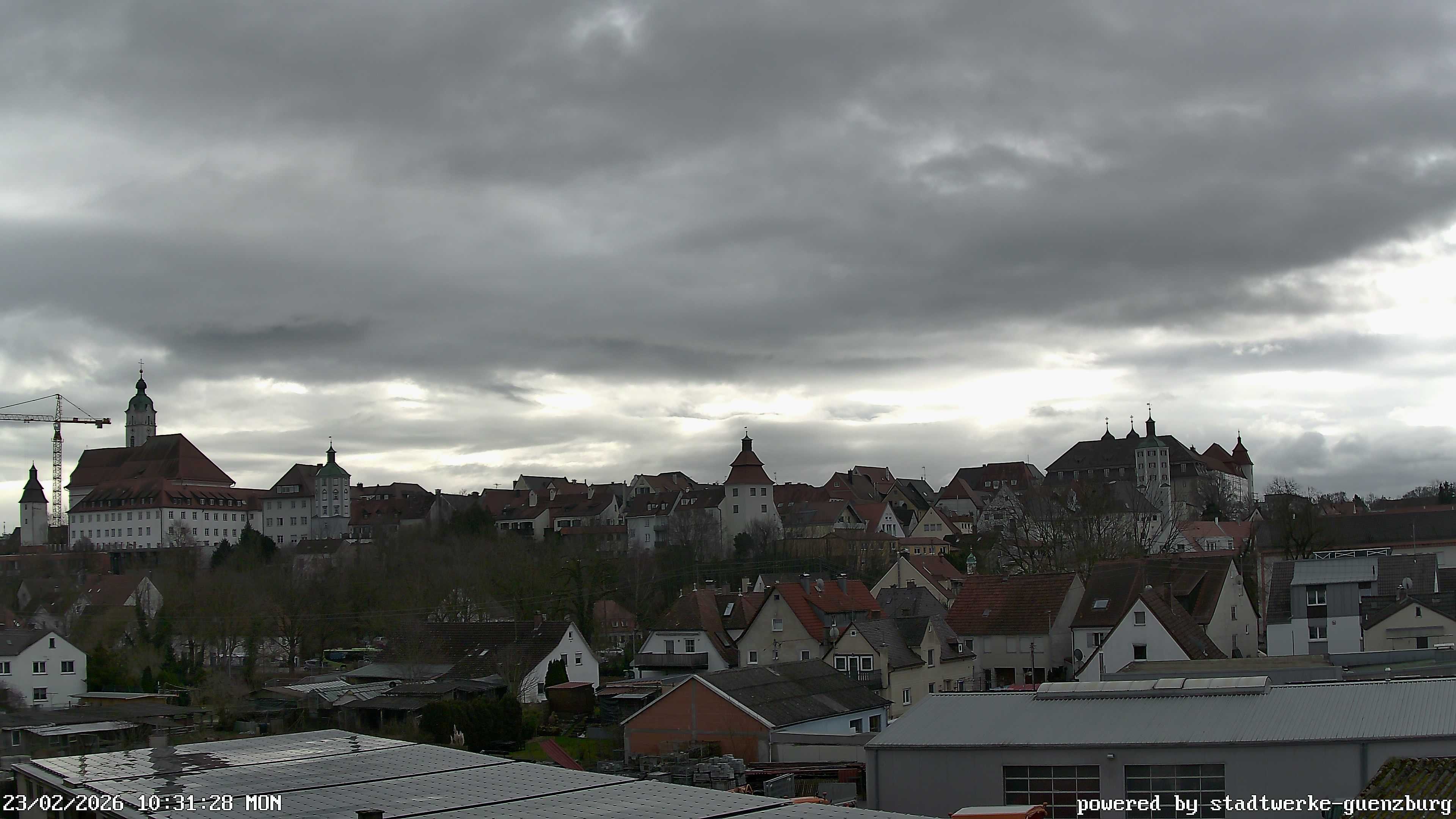 Archiv Foto Webcam Günzburg Altstadt