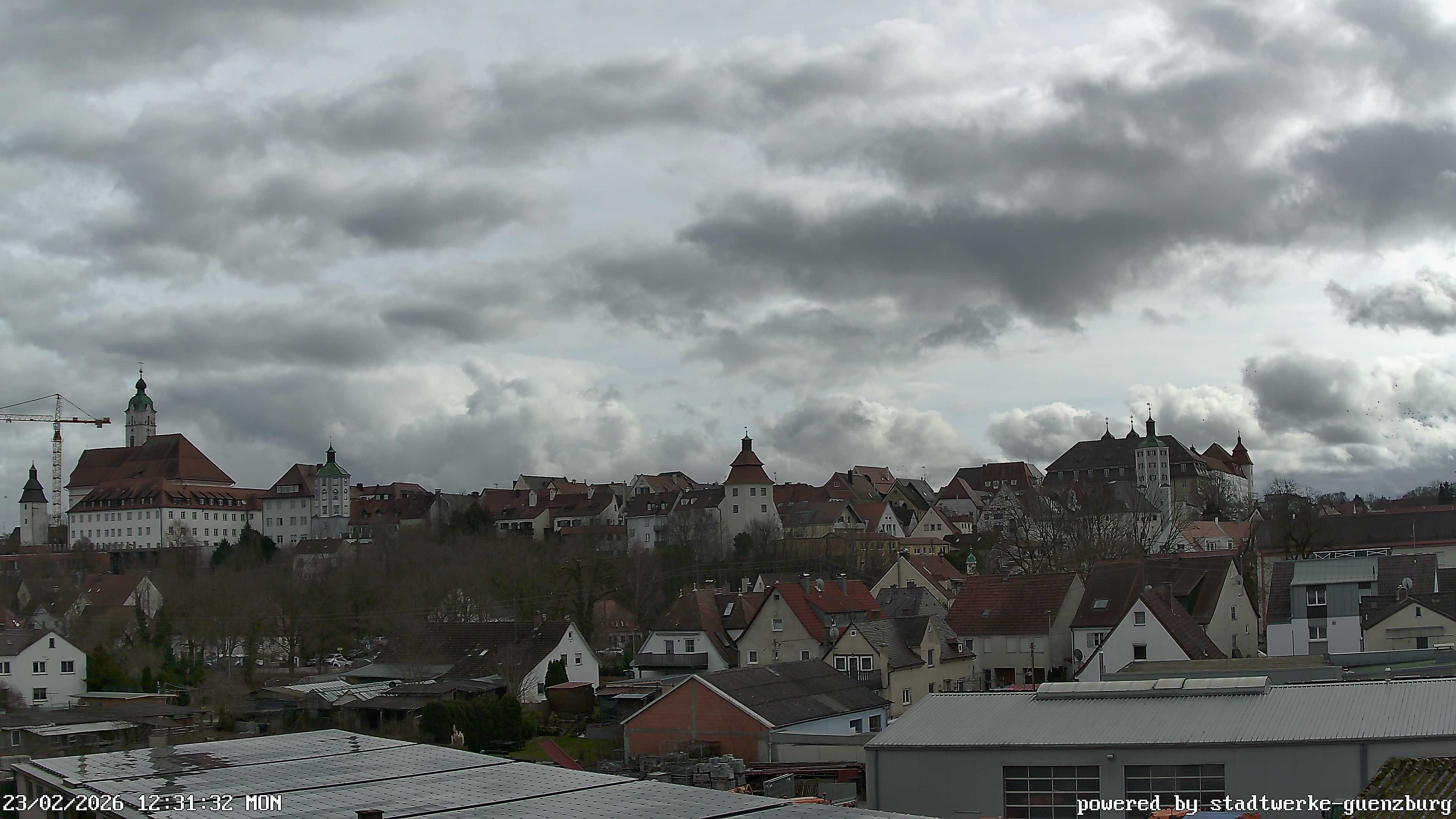 Archiv Foto Webcam Günzburg Altstadt