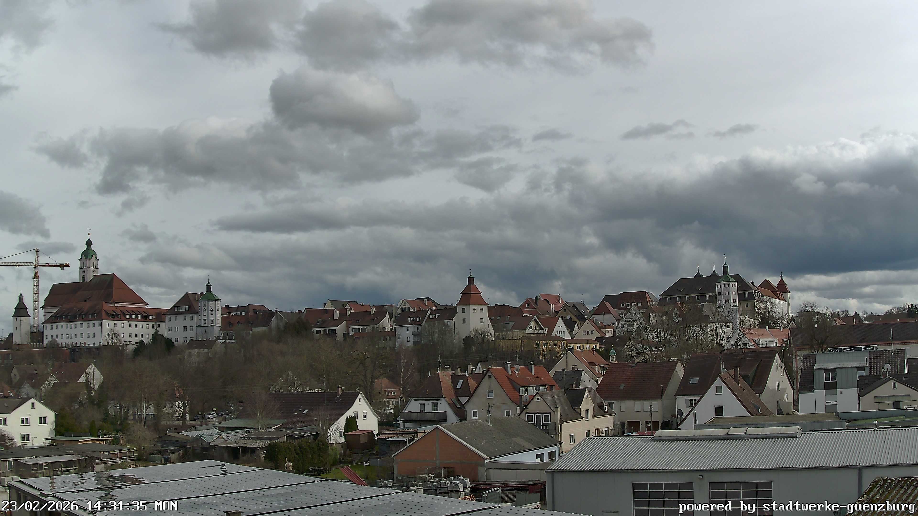 Archiv Foto Webcam Günzburg Altstadt