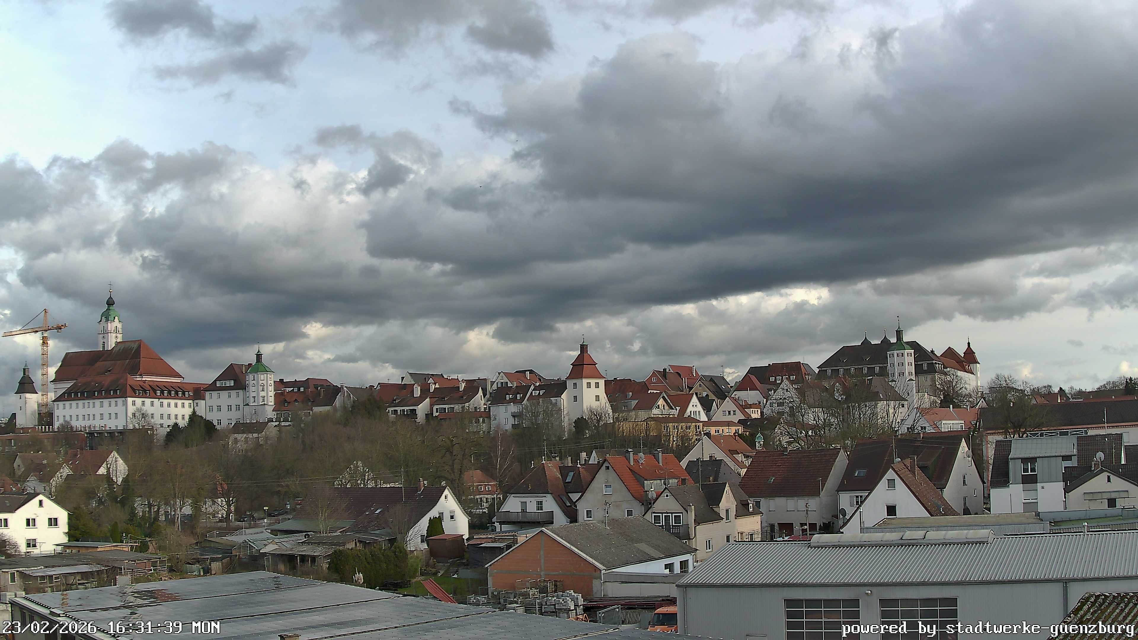 Archiv Foto Webcam Günzburg Altstadt
