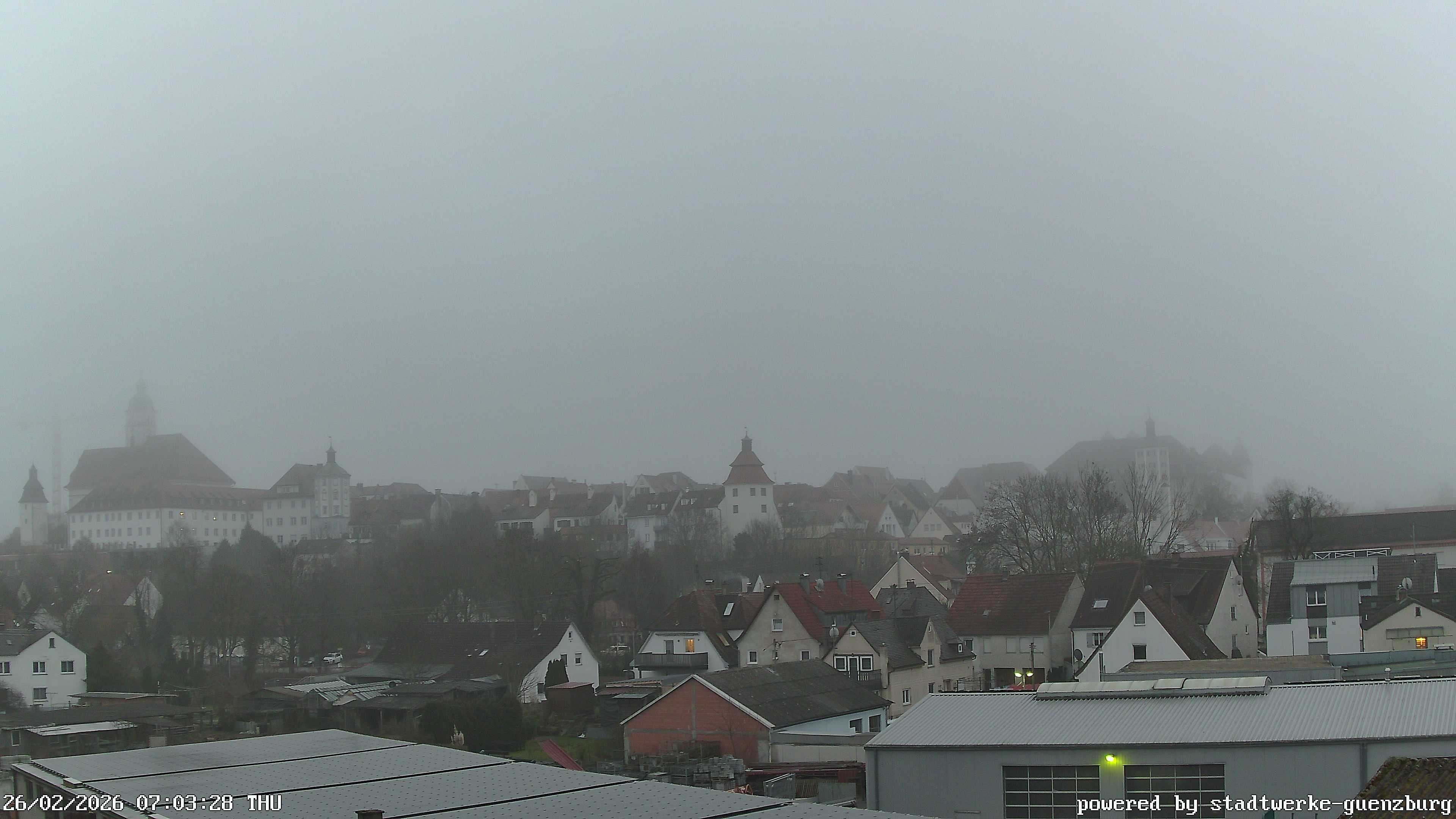 Archiv Foto Webcam Günzburg Altstadt