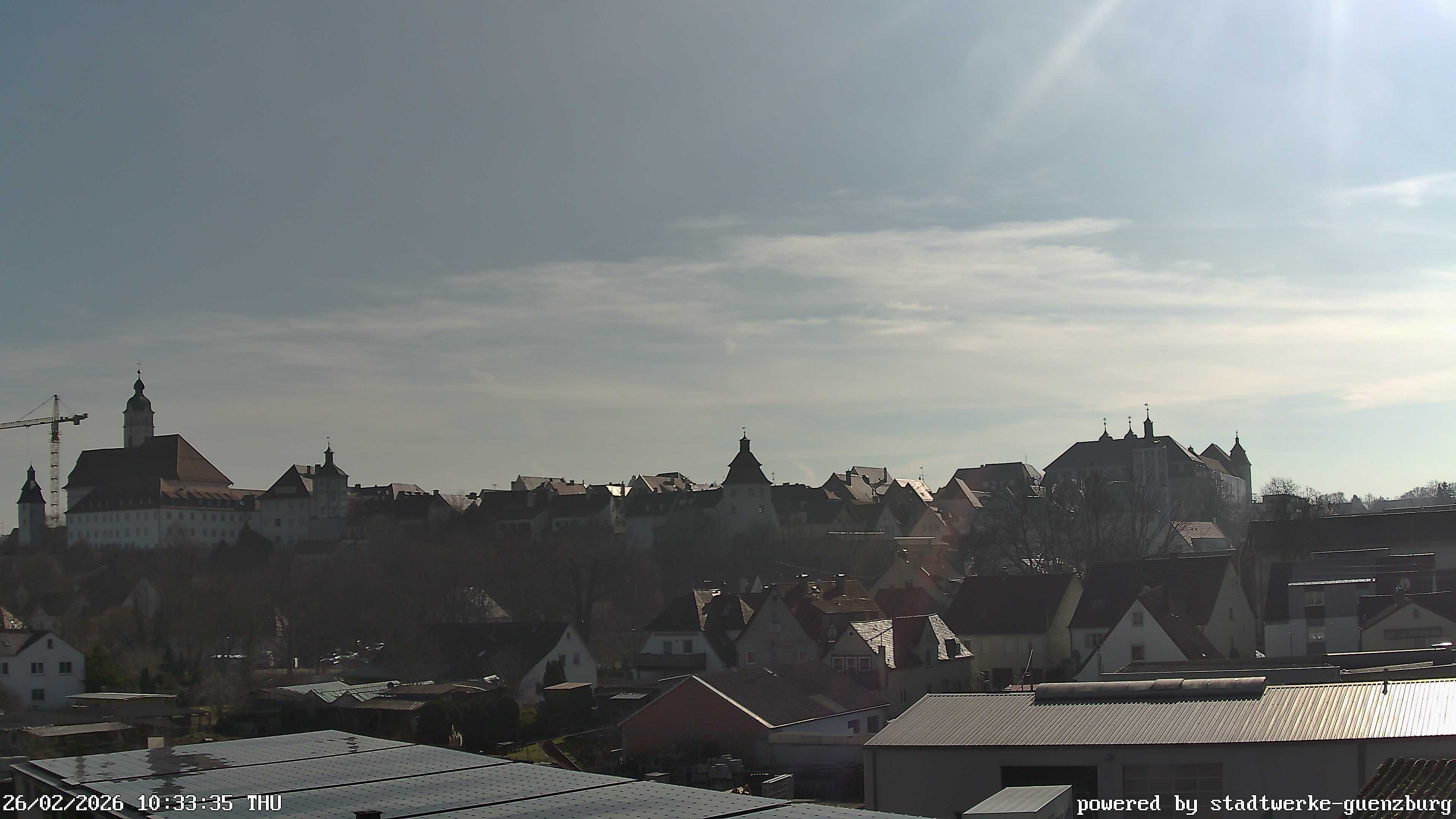 Archiv Foto Webcam Günzburg Altstadt