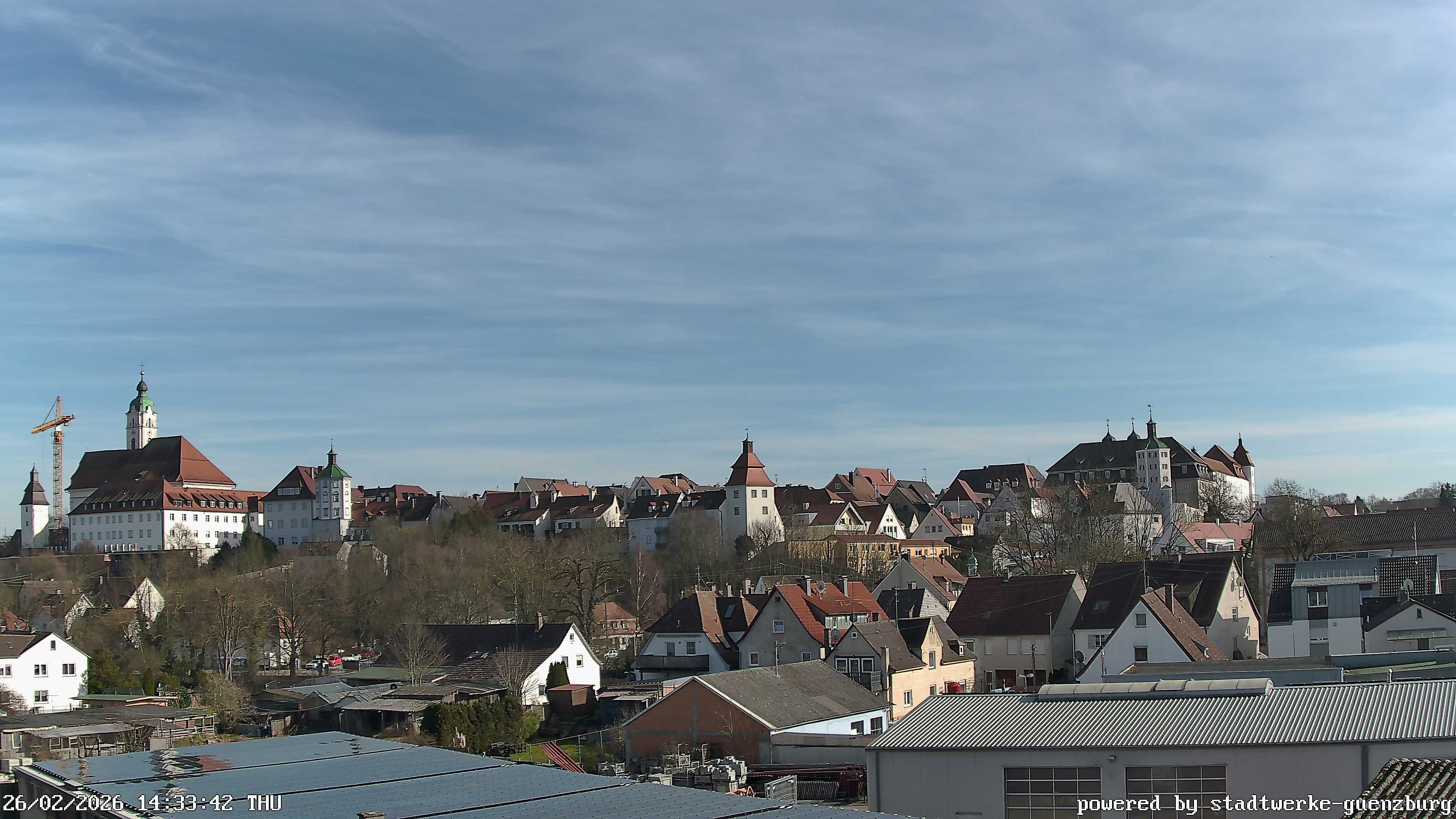 Archiv Foto Webcam Günzburg Altstadt