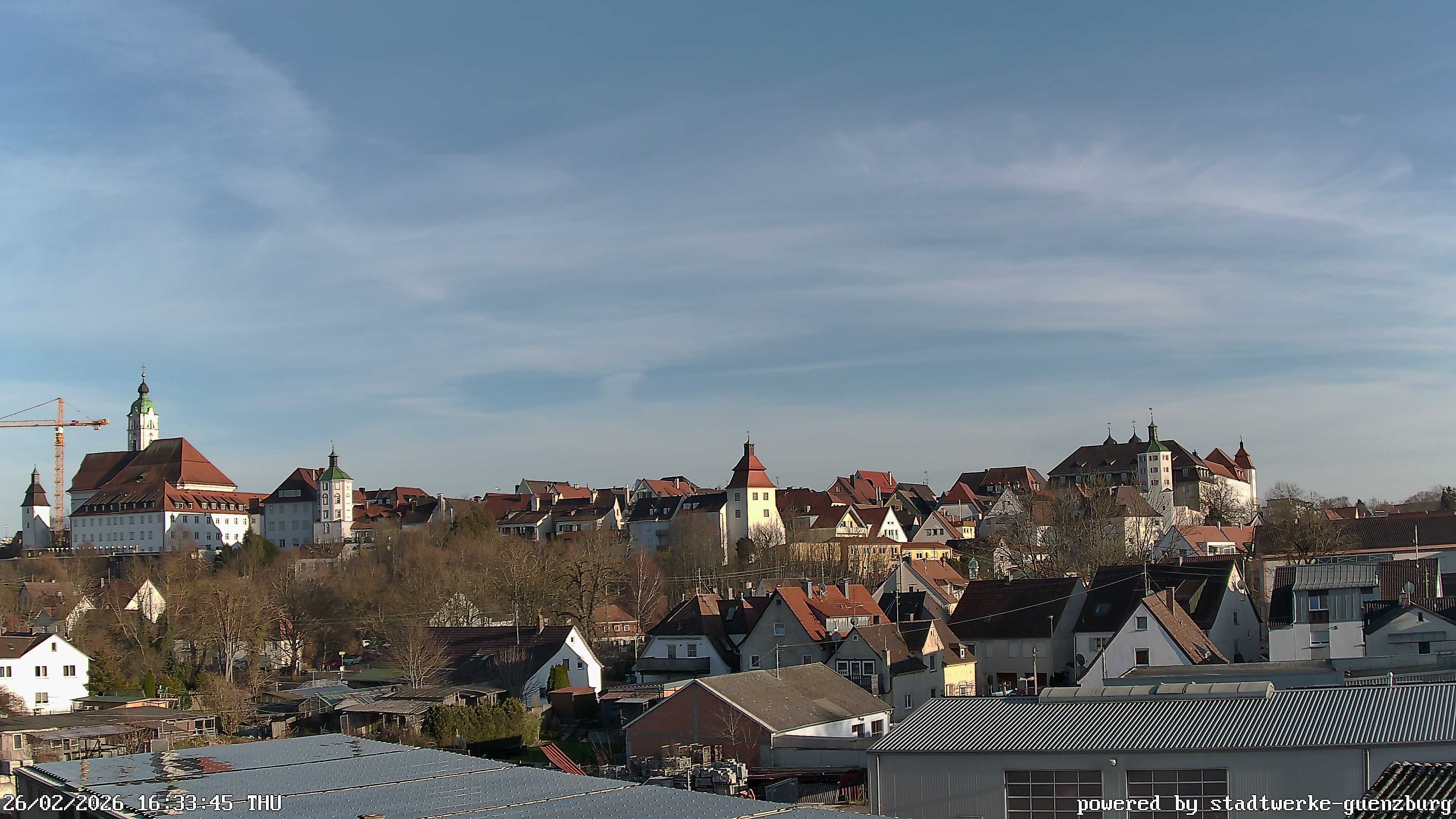 Archiv Foto Webcam Günzburg Altstadt