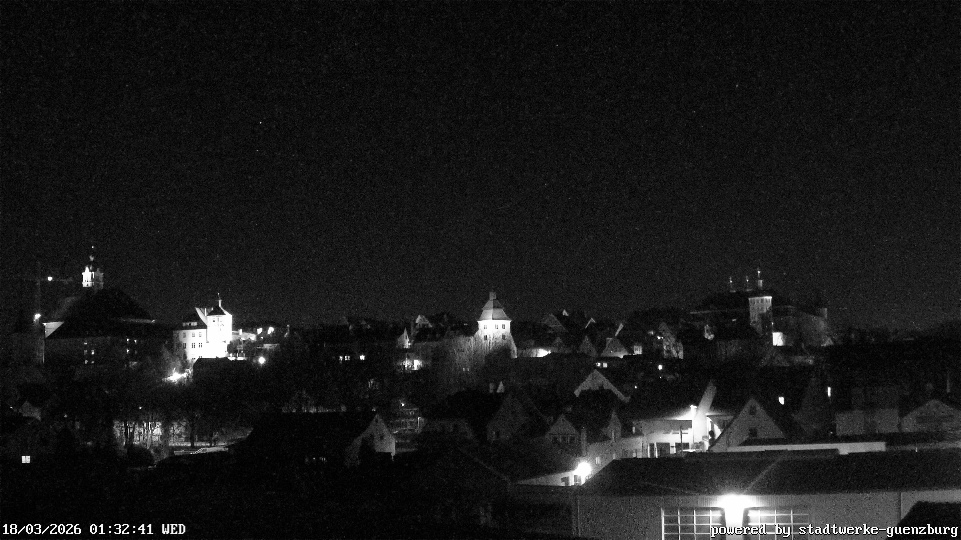 Archiv Foto Webcam Günzburg Altstadt