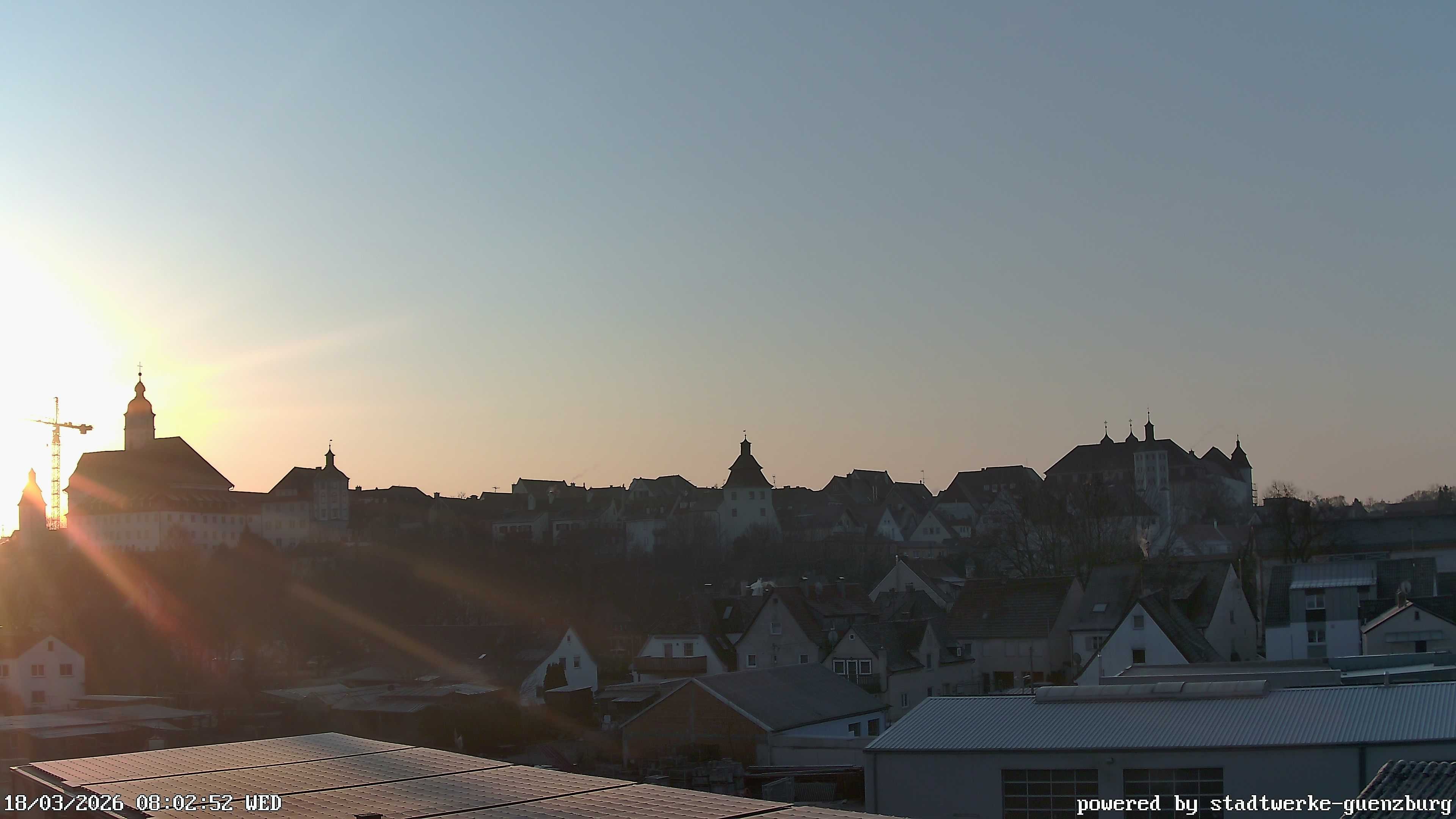 Archiv Foto Webcam Günzburg Altstadt