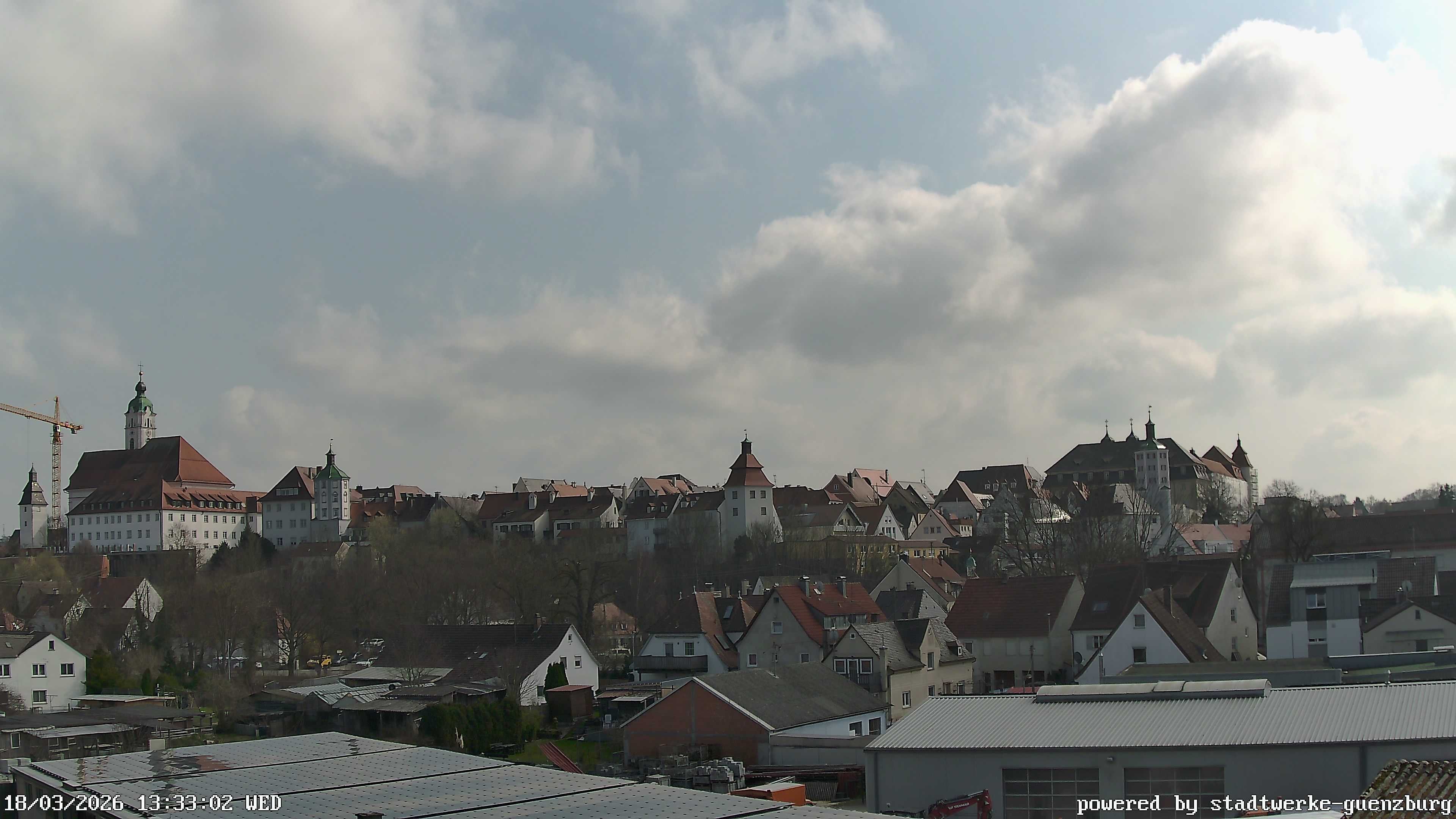 Archiv Foto Webcam Günzburg Altstadt