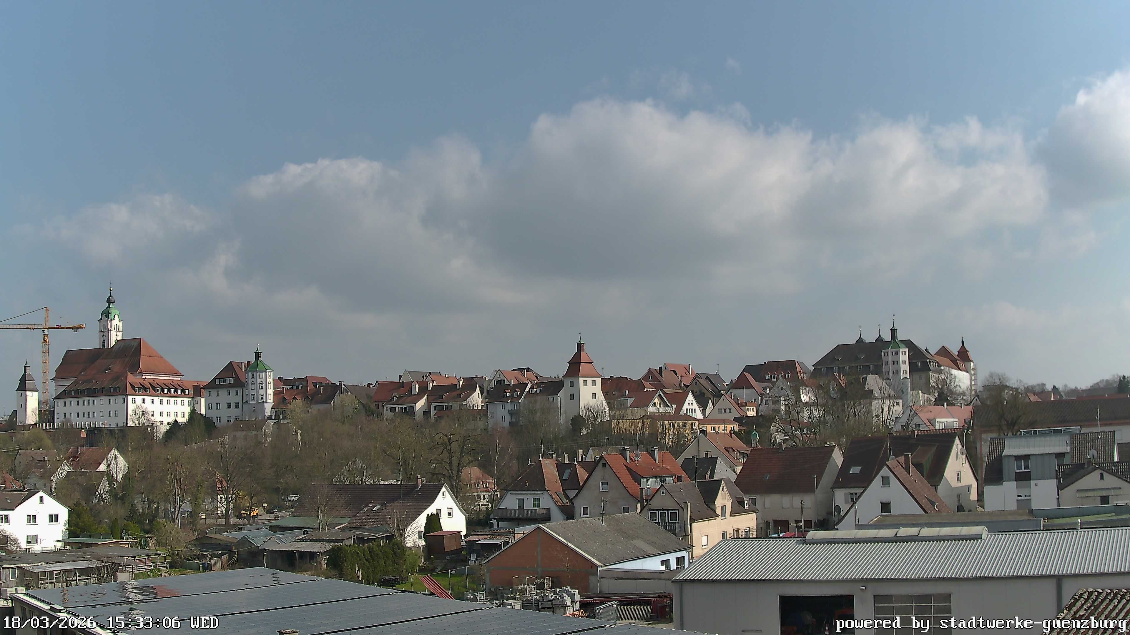 Archiv Foto Webcam Günzburg Altstadt