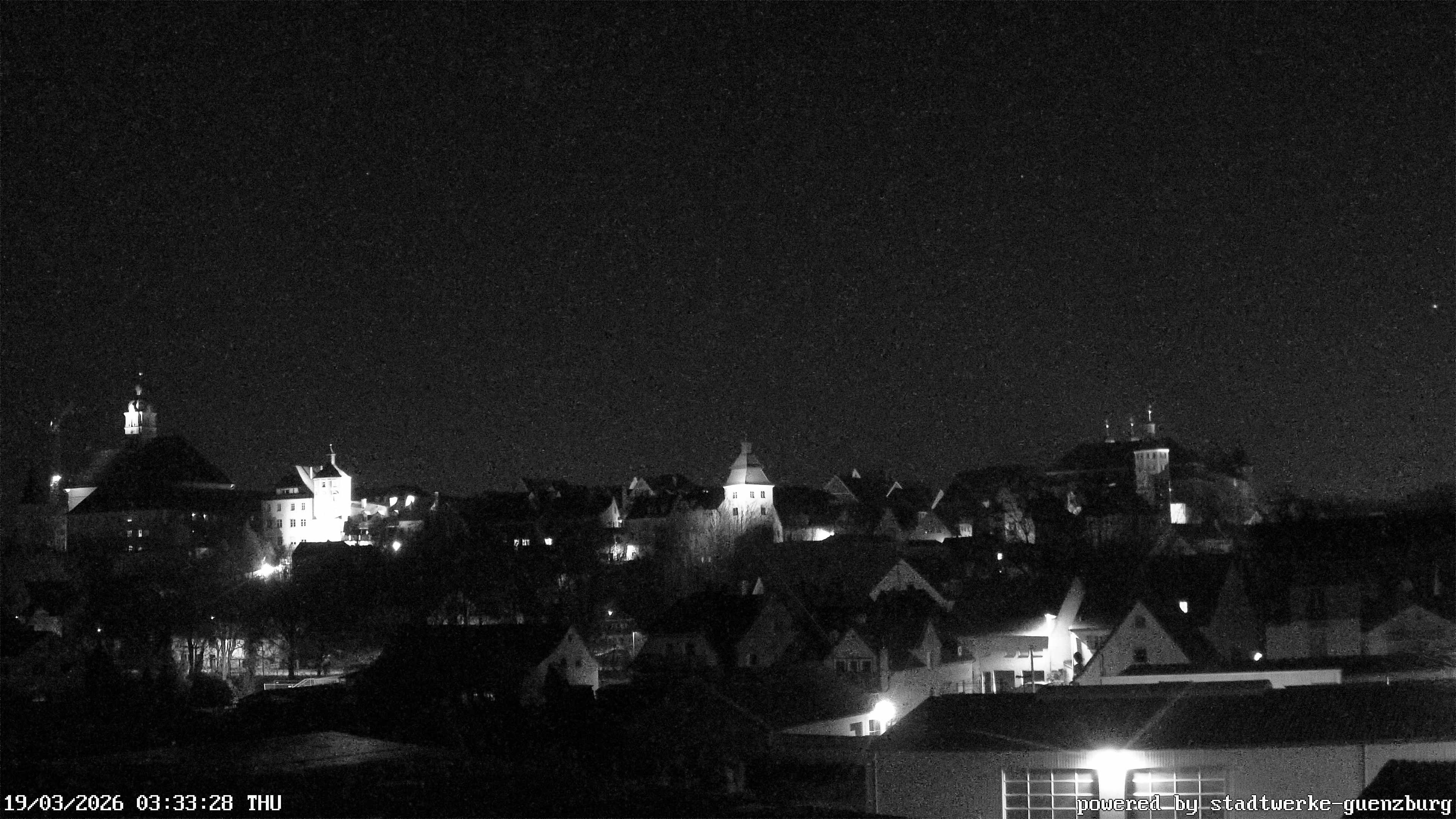 Archiv Foto Webcam Günzburg Altstadt