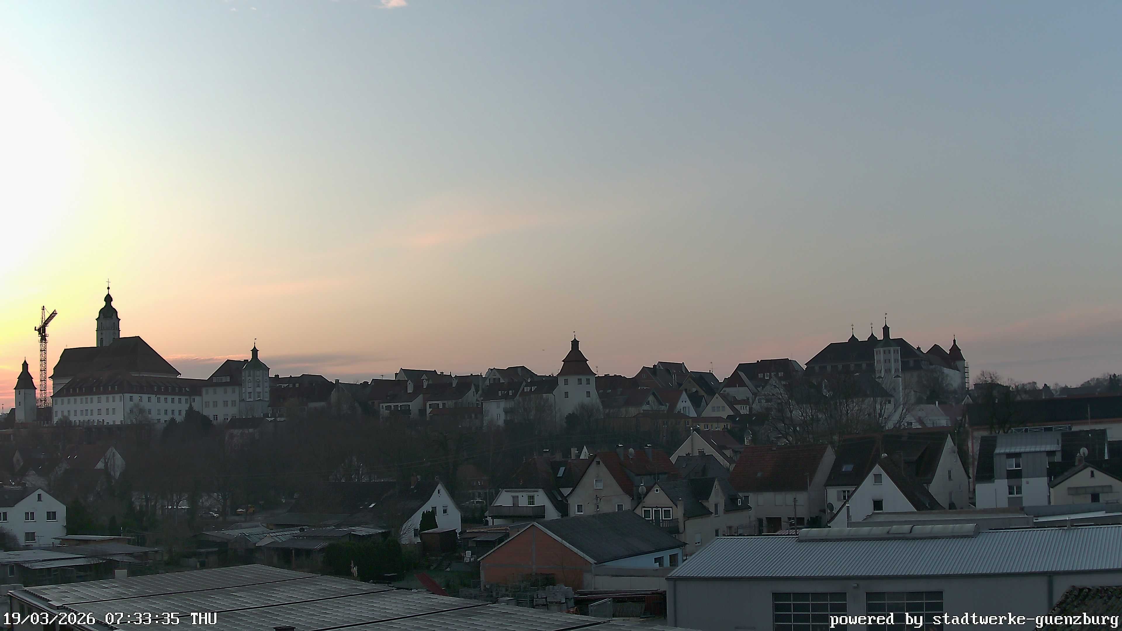 Archiv Foto Webcam Günzburg Altstadt