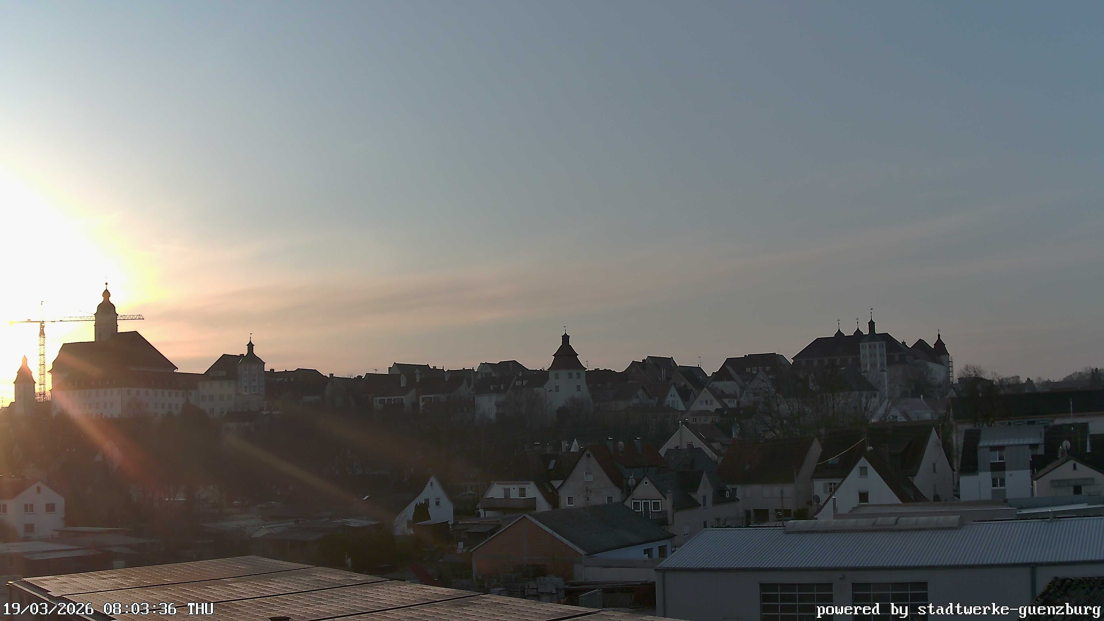 Archiv Foto Webcam Günzburg Altstadt