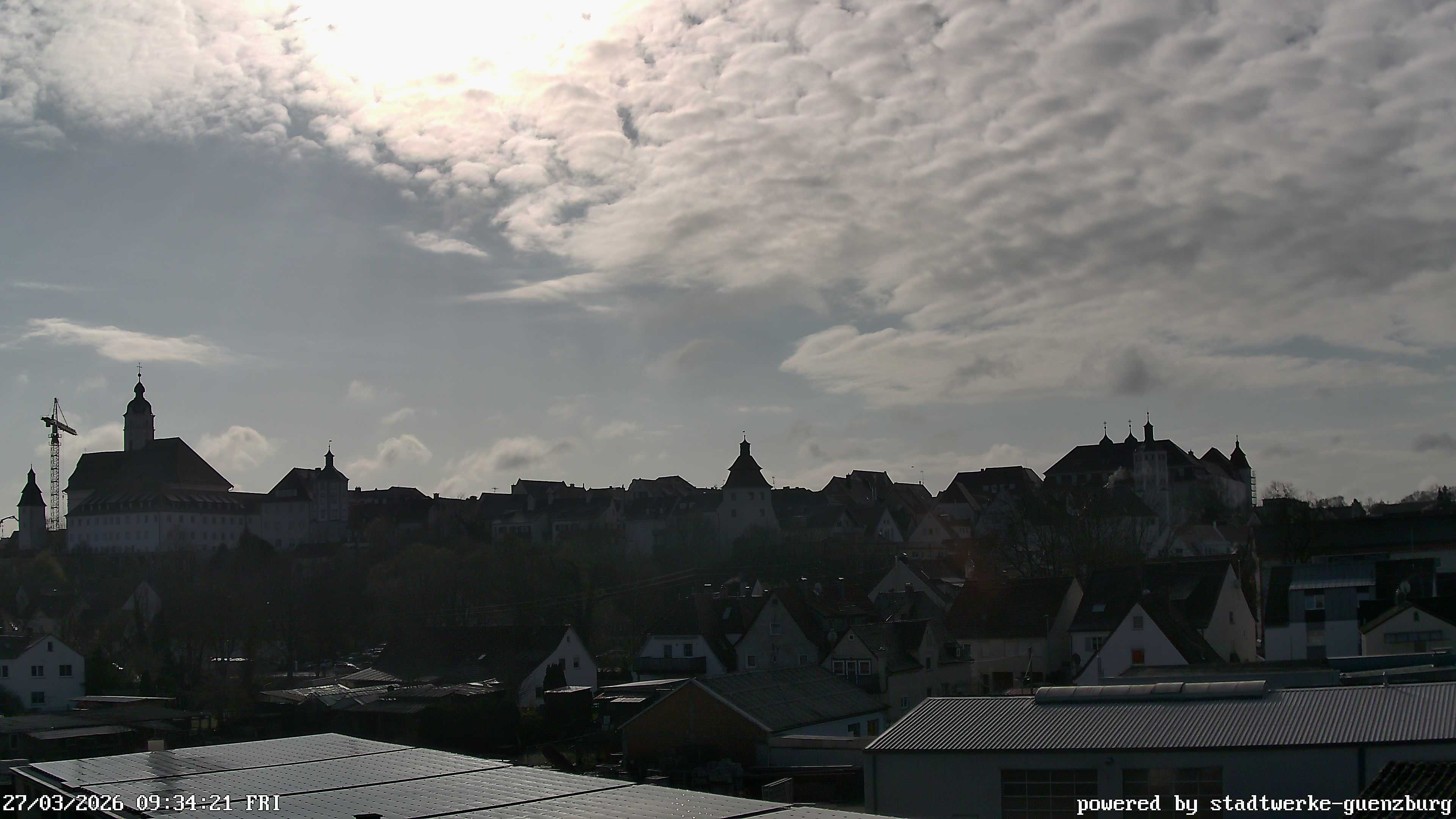 Archiv Foto Webcam Günzburg Altstadt