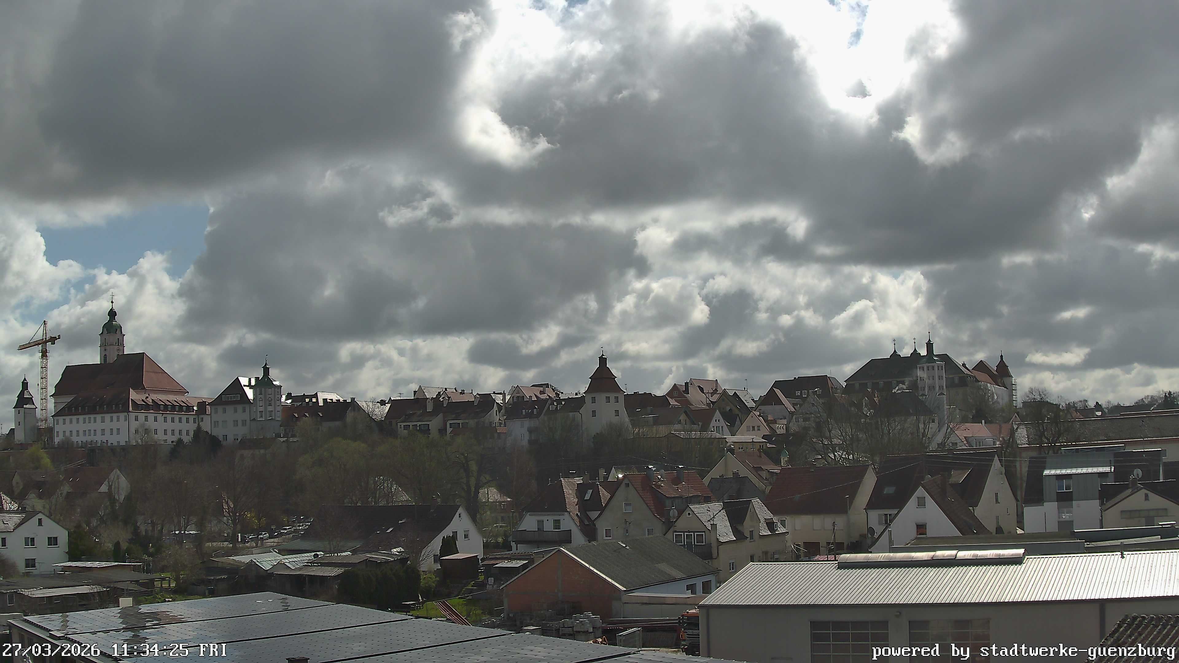 Archiv Foto Webcam Günzburg Altstadt